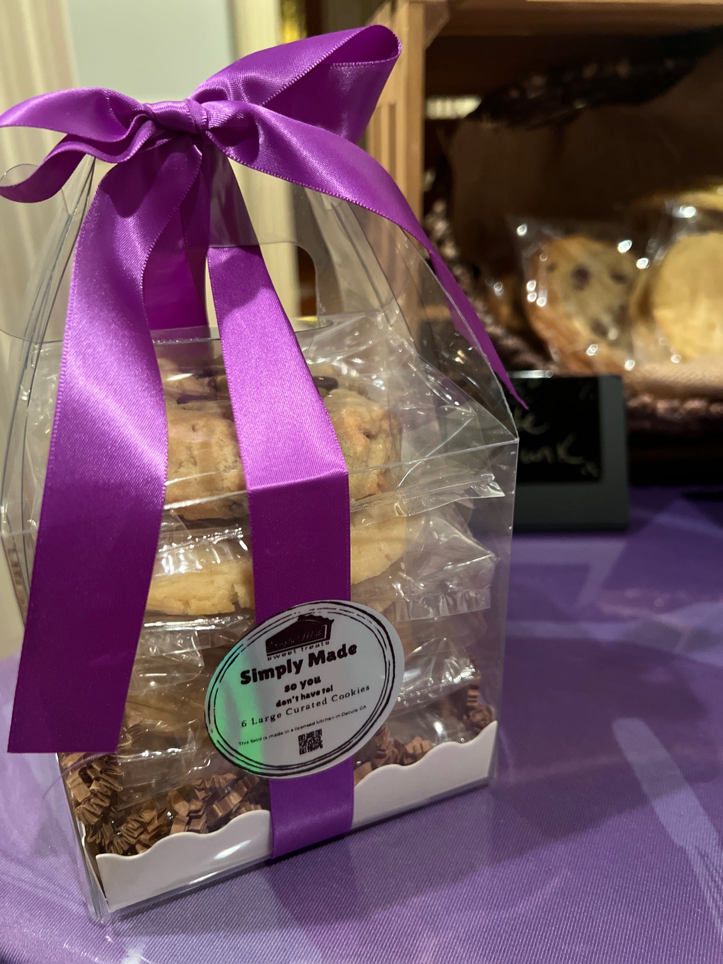 1/2 dozen Large Bakers Curated Cookie Gift Box