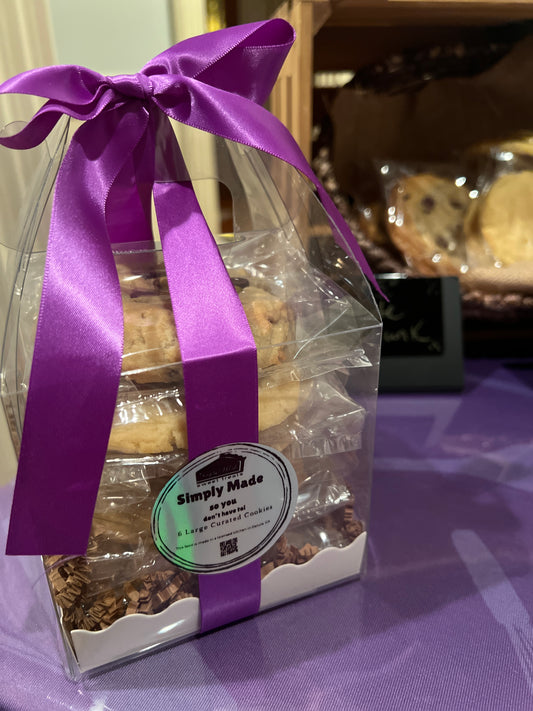 1/2 dozen Large Bakers Curated Cookie Gift Box