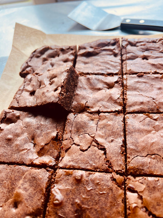 Espresso Brownie with Pecans/Peanut Butter (1 Dozen)